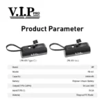 V.I.P Pro Series Mini Size Power Bank 5000mAh - Image 5