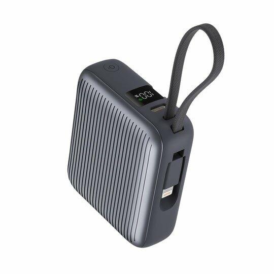 5174526041568068f7f3b3062_90338060 V.I.P Pro Series Built-In Type-C & Lighting Power Bank 10000mAh - Image 1
