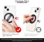 Magnetic Phone Grip – Comfy Silicone Ring Grip - Image 3