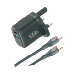 V.I.P Pro Series Pd+QC3.0 Quality Adapter 38W With Type-C to Type-C Cable