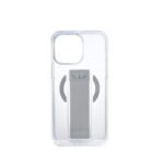 Clear Case With Silicon Grip (Gray)