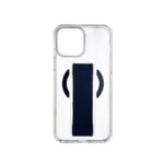 Clear Case With Silicon Grip (Black)